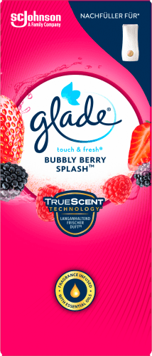 Lufterfrischer Minispay Touch & Fresh ml Berry Nachfüllpack, Bubbly 10 Splash