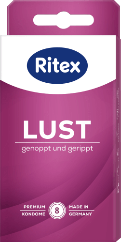 Breite St Lust, 55mm, 8 Kondome