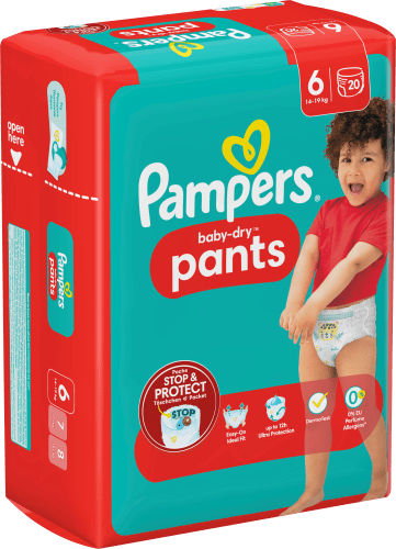 Baby Baby Extra Dry Pants kg), Gr.6 (14-19 Large 20 St