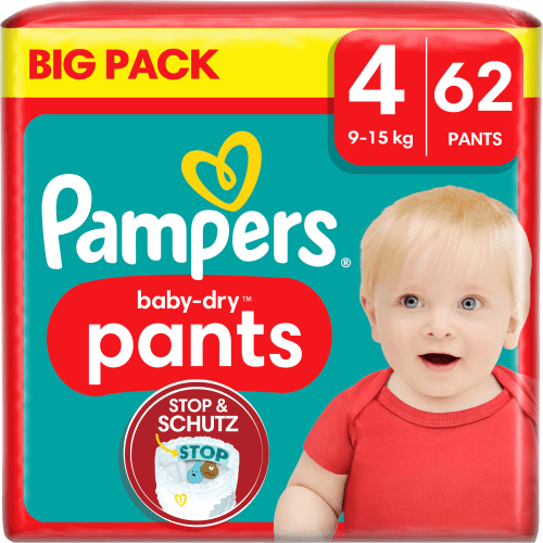 Baby Pants Baby Dry Pack, Maxi kg), Big (9-15 St 62 Gr.4