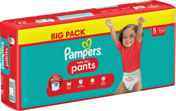 Baby Pants Big (12-17 54 kg), Baby Dry St Pack, Junior Gr.5