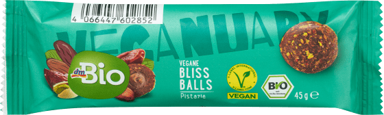 vegane Bliss 45 Pistazie, Balls g