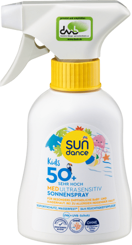 sensitiv, 200 ml ultra Sonnenspray Kids, LSF MED 50+,