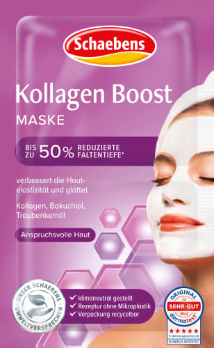 Gesichtsmaske Kollagen Boost (2x5 ml), 10 ml