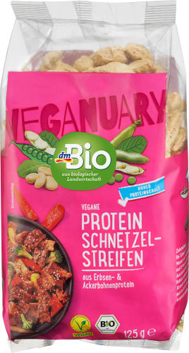 vegane Protein Schnetzelstreifen, 125 g