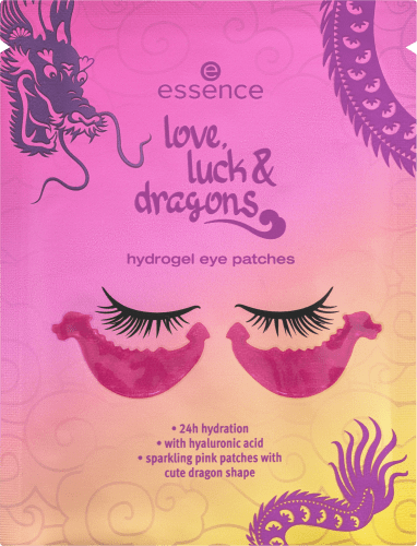 Augenpads Hydrogel Love, St Luck & (1 2 Paar), Dragons