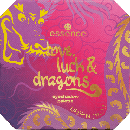Lidschattenpalette Love, Luck & Dragons 01 Follow The Dragon Sparks, 7,74 g
