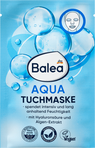 Tuchmaske 1 St Aqua,