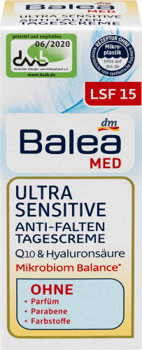Anti Falten Gesichtscreme Ultra ml 15, Sensitive LSF 50