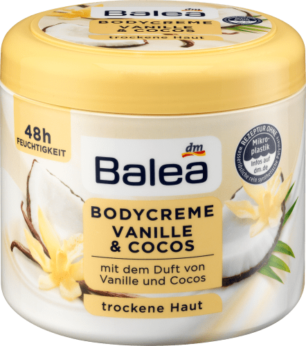Bodycreme Vanille & Cocos, 500 ml