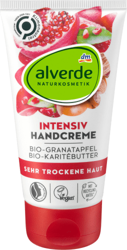 Handcreme Intensiv Bio-Granatapfel, Bio-Karitébutter, 75 ml