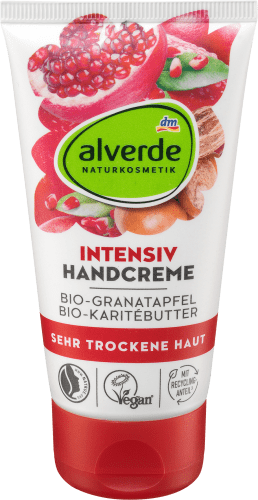 Handcreme Intensiv Bio-Granatapfel, Bio-Karitébutter, 75 ml | Handcreme & Handmasken