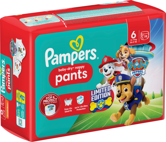 Edition Large (14-19 Baby St Baby Extra Gr.6 Patrol, Limited Paw Dry kg) 19 Pants