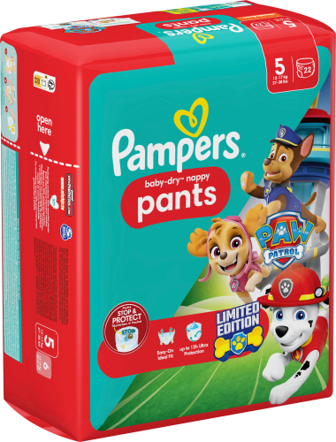 Edition Paw Baby Junior Pants kg) Baby St Gr.5 Dry (12-17 Patrol, 22 Limited