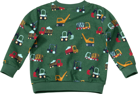 Gr. 1 mit Pro Sweatshirt grün, St Climate Fahrzeug-Muster, 104,
