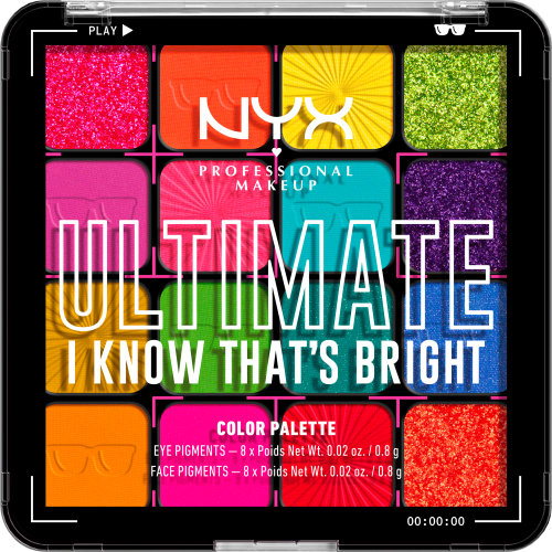 Lidschatten Palette Ultimate04W I That\'s g Bright, Know 12,8
