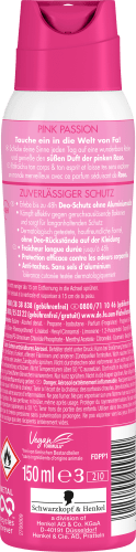 Deospray Pink Passion, 150 ml