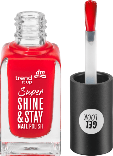 Nagellack Super Shine 880 Red, Stay 8 & ml