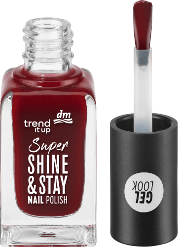 Nagellack Super Shine & Stay Dark Red 890, 8 ml