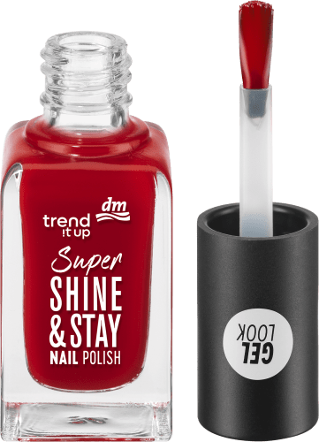 Nagellack Super Shine & Stay Red 910, 8 ml