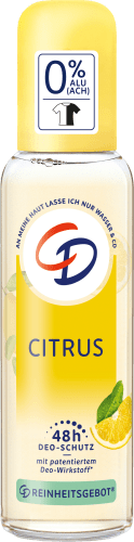 Deo Zerstäuber Citrus Bio-Zitrone, 75 ml