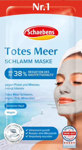 Gesichtsmaske Totes Meer Schlamm, 15 ml