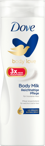 Körpermilch body love reichhaltige Pflege, 400 ml