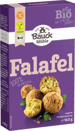 Falafel, g vegan, Backmischung 160