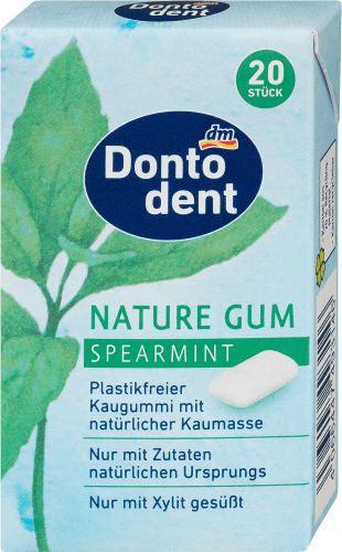 Kaugummi Nature Gum, Spearmint, 28 g