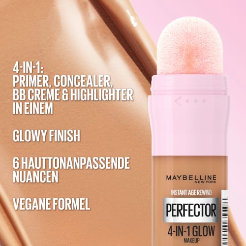 4in1, Foundation Instant Fair-Light 0.5 Cool, Perfector Glow ml 20