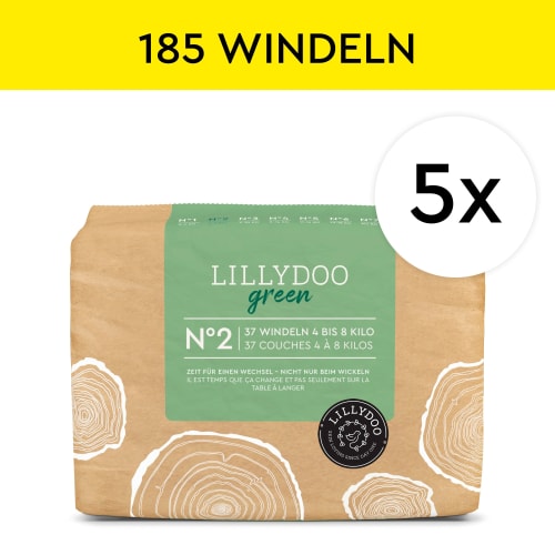 (4-8 green St Gr. kg), 2 Windeln 185 Monatsbox,