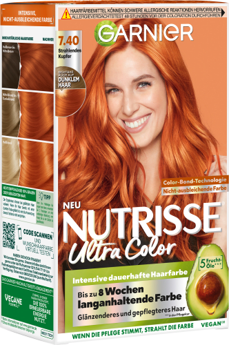 1 Ultra St Strahlendes Haarfarbe Color 7.40 Kupfer,