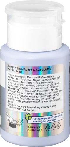 UV Nagellackentferner Professional acetonhaltig, 125 ml