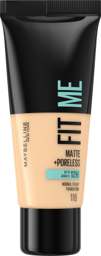 Foundation Fit Me Matte & Poreless 118 Nude, 30 ml