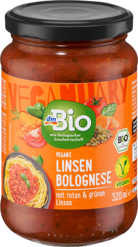 vegane Linsenbolognese, 320 ml