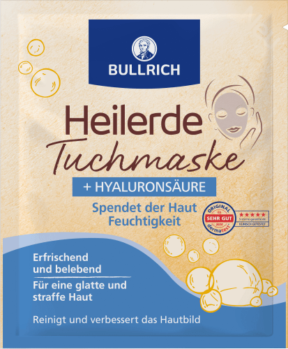 Tuchmaske Heilerde + Hyaluronsäure, 1 St