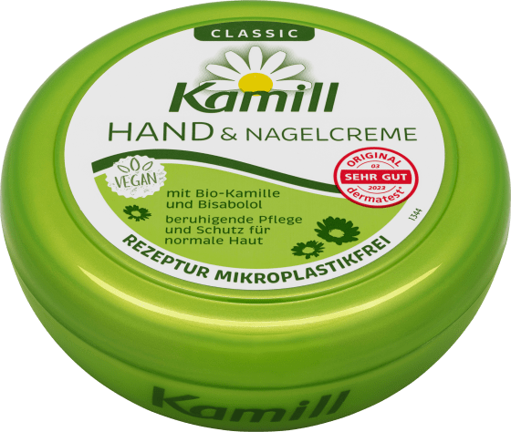 Hand- & Nagelcreme mit Bio-Kamille ml 150 der Dose, in