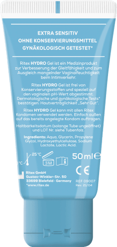 Hydro Sensitiv Gleitgel, 50 ml