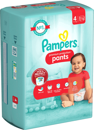 Baby Pants Premium Protection 4 St (9-15 Maxi 18 Gr. kg)