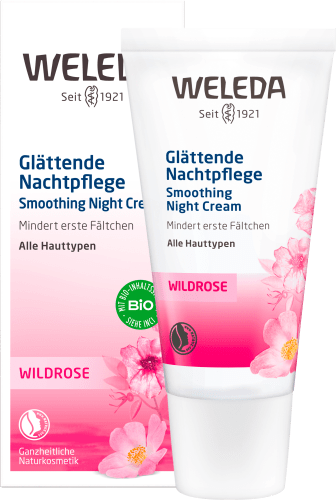Nachtcreme glättend Wildrose, 30 ml