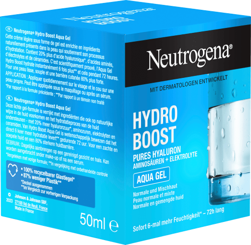 Gesichtsgel Boost ml Aqua, Hydro 50