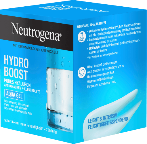 Aqua, Boost 50 Gesichtsgel ml Hydro