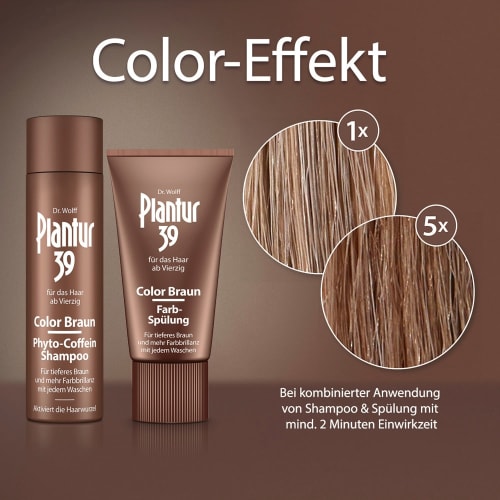 Shampoo Phyto-Coffein Color Braun, 250 ml