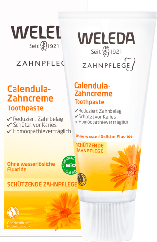 Sicherer Versand Zahnpasta Calendula 75 fluoridfrei, ml