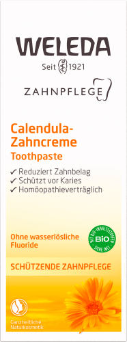 Zahnpasta Calendula fluoridfrei, 75 ml