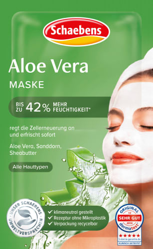ml Vera (2x5 Gesichtsmaske ml), Aloe 10