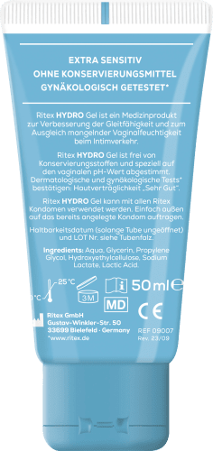 Hydro Sensitiv Gleitgel, 50 ml