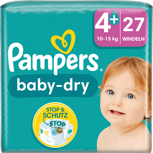 Windeln Baby Dry Maxi Plus kg), St 27 (10-15 Gr.4