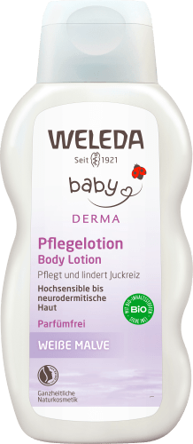Baby Pflegelotion Derma Weiße 200 ml Malve
