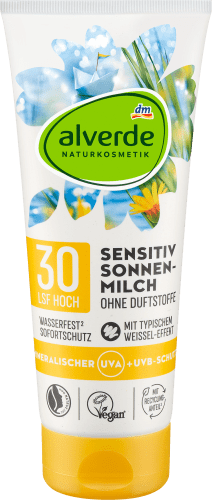 Sonnenmilch sensitiv, LSF ml 30, 200